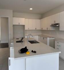 Elegant Beautiful White Countertops - With Grey Veined - Photo 5