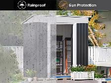 Relyard 4x6 Metal Garden Shed (1700 Series) 5'-7' Door Height - Photo 3