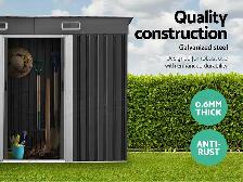 Relyard 4x6 Metal Garden Shed (1700 Series) 5'-7' Door Height - Photo 5