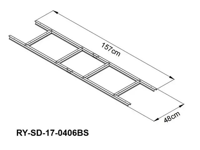 Relyard 4x6 Metal Garden Shed (1700 Series) 5'-7' Door Height - Photo 8