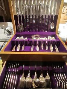 #43  REVERIE silverware set for 8 - Photo 2
