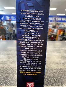 Transformers WFC Covert Agent Ravage @Cashopolis!! - Photo 2