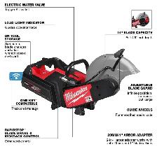 Milwaukee MXF315-2XC 14' Cut-Off Saw 2 Batteries Kit - $3199 - Photo 4
