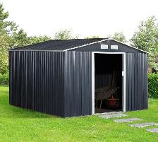 Heavy-Duty 14×19ft Steel Car Garage – Perfect for Cars, Workshop - Photo 3