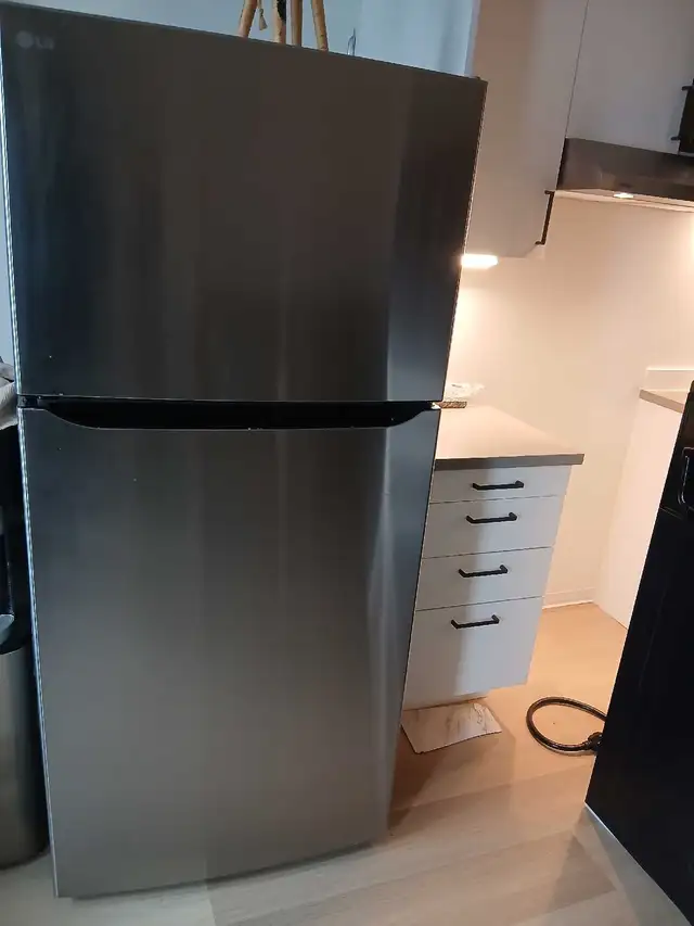 LG Stainless Steel Refrigerator - Excellent Condition