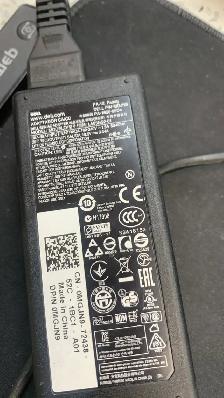 Laptop Charger - Dell LA65NS2-01 65W AC Adapter (19.5V 3.34A,