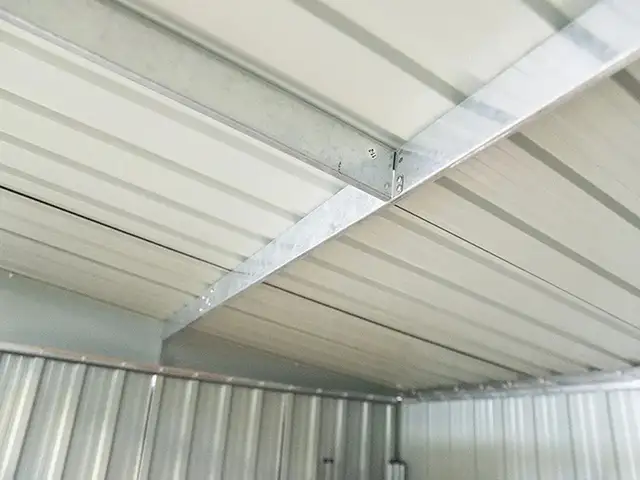 Relyard 6x8 Metal Shed 5'-8' Door Height With Skylight - Photo 5