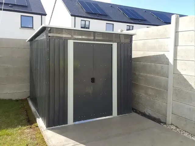 Relyard 6x8 Metal Shed 5'-8' Door Height With Skylight - Photo 7