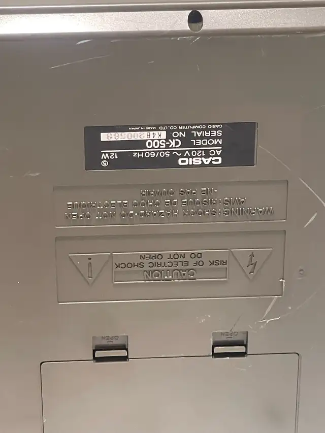 Casio CK-500 Keyboard - Photo 5