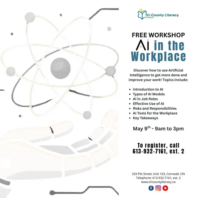 AI in the Workplace (free workshop)