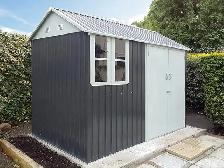 Relyard 6x8 Metal Shed 5'-9' Door Height With Window