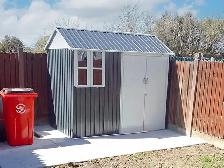 Relyard 6x8 Metal Shed 5'-9' Door Height With Window - Photo 3