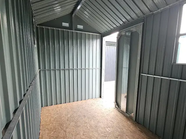 Relyard 6x8 Metal Shed 5'-9' Door Height With Window - Photo 5