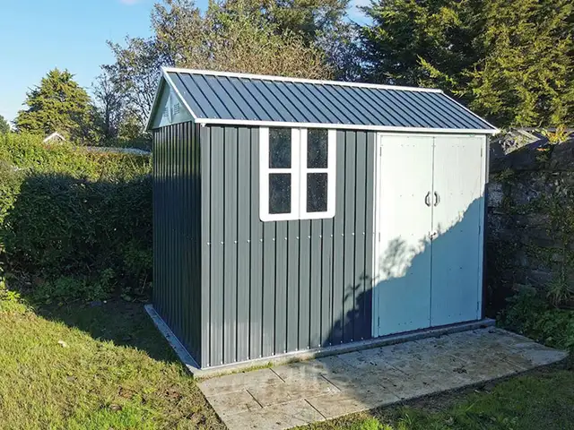Relyard 6x10 Metal Shed 5'-9' Door Height With Window - Photo 7