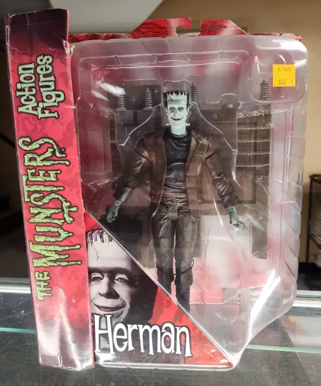 The Munsters Herman Munster Action Figure New in Box