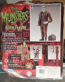 The Munsters Herman Munster Action Figure New in Box - Photo 2