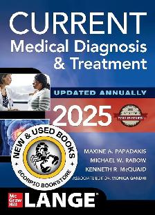 CURRENT Medical Diagnosis and Treatment 2025 64E 9781266266232
