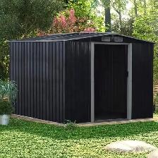 Relyard Outdoor 12x8 Metal Garden Shed