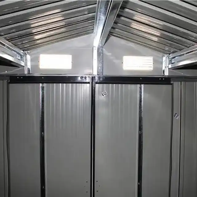 Relyard Outdoor 12x8 Metal Garden Shed - Photo 5
