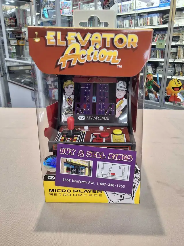 My Arcade Elevator Action Retro Arcade Machine NEW