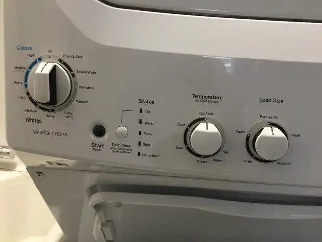 GE STACKED LAUNDRY CENTER - Photo 4