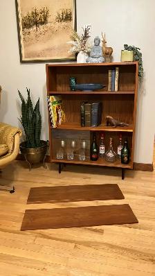 Mid century. TEAK TECK. Crédence, buffet, bar, bibliothèque, vit - Photo 2