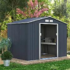 Outdoor Storage - 6x6 Metal Garden Shed - Relyard