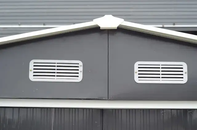 Outdoor Storage - 6x6 Metal Garden Shed - Relyard - Photo 5
