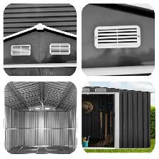 Outdoor Storage - 6x6 Metal Garden Shed - Relyard - Photo 7