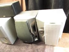 Home Audio 6 speaker surround sound set with powered sub woofer - Photo 6