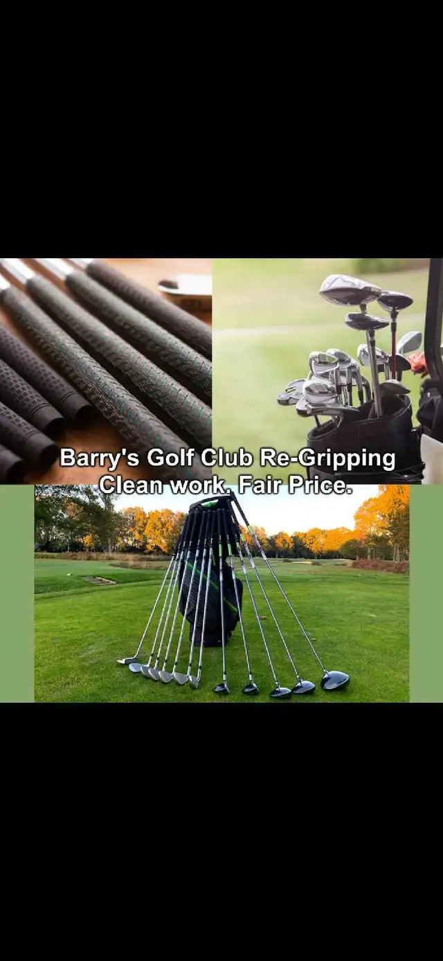 GOLF CLUB REGRIPPING
