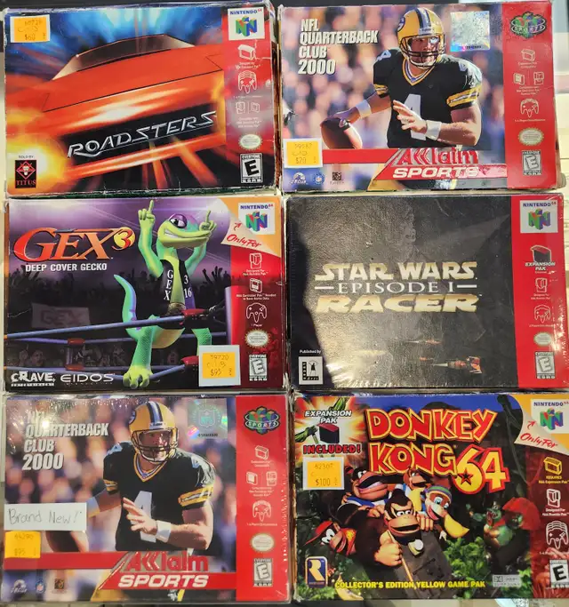 Nintendo N64 Games: Donkey Kong, Pokemon, 007, Perfect Dark..