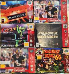 Nintendo N64 Games: Donkey Kong, Pokemon, 007, Perfect Dark..