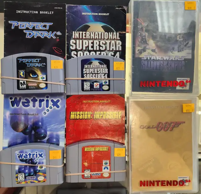 Nintendo N64 Games: Donkey Kong, Pokemon, 007, Perfect Dark.. - Photo 3