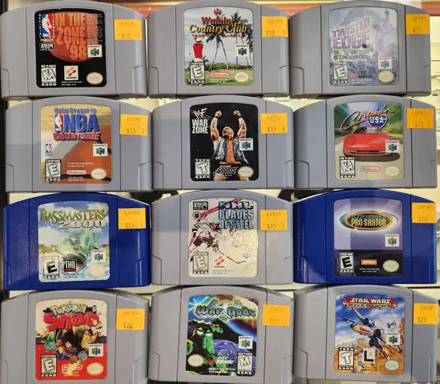 Nintendo N64 Games: Donkey Kong, Pokemon, 007, Perfect Dark.. - Photo 4
