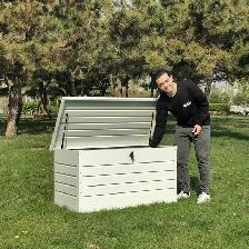 Relyard 350l (77gal)/600l (132gal) Metal Patio Deck Box