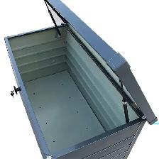 Relyard 350l (77gal)/600l (132gal) Metal Patio Deck Box - Photo 4