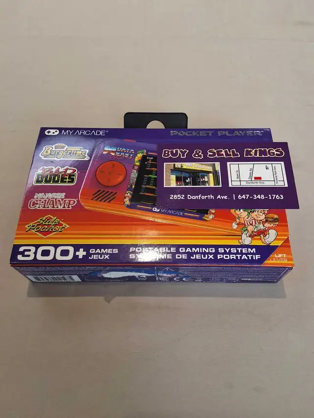 My Arcade Data East Pocket Player NEW