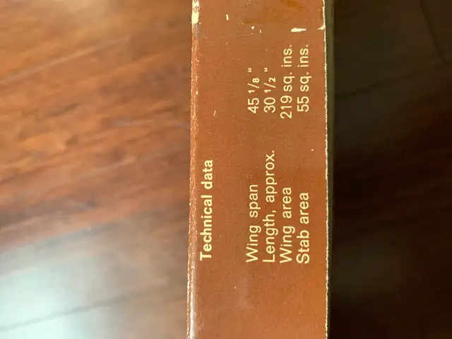 Vintage 1960's Balsa Wood Model Airplane, Graupner JOLLY - Photo 7