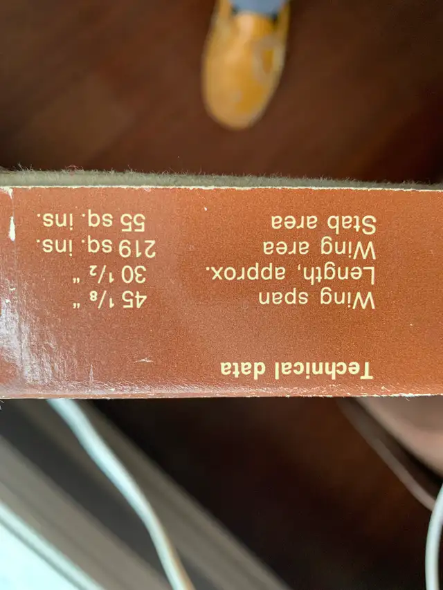 Vintage 1960's Balsa Wood Model Airplane, Graupner JOLLY - Photo 8