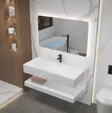 Custom Bathroom Vanity With Sink - Photo 5