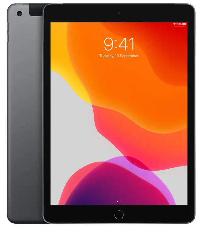 Apple iPad 7th 10.2″ 128GB Wi-Fi   Cellular (Model: MW702VC/A)