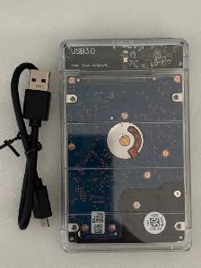 1TB Portable External Hard Drive – USB 3.0 – Fast & Transparent - Photo 2