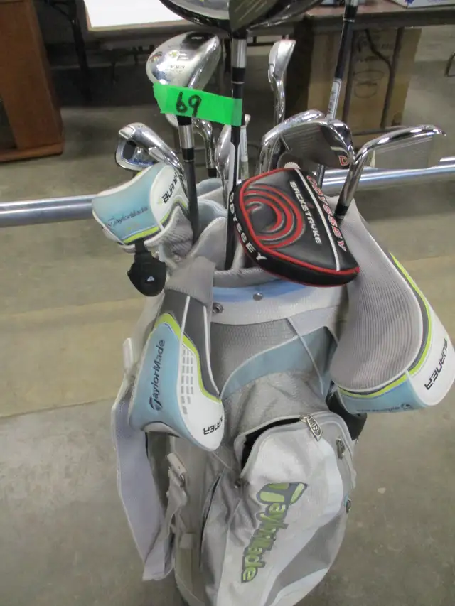 TAYLOR MADE GOLF BAG, IRONS, WOODS (RIGHT HAND) - Photo 4