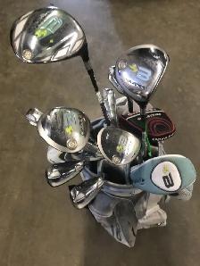 TAYLOR MADE GOLF BAG, IRONS, WOODS (RIGHT HAND) - Photo 5