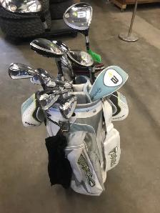 TAYLOR MADE GOLF BAG, IRONS, WOODS (RIGHT HAND) - Photo 6