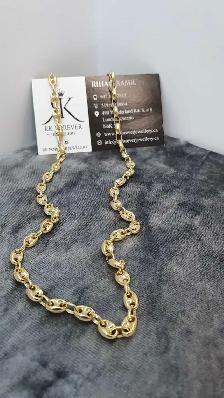 14k yellow gold chain # 375_16 - Photo 4