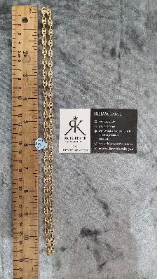 14k yellow gold chain # 375_16 - Photo 7