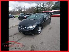 2013 Honda Civic 212KM CERTIFIED-WARRANTY