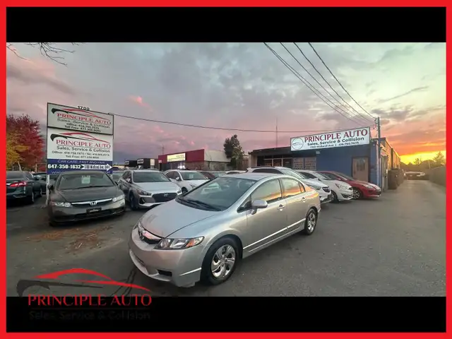 2009 Honda Civic 208KM CERTIFIED-WARRANTY